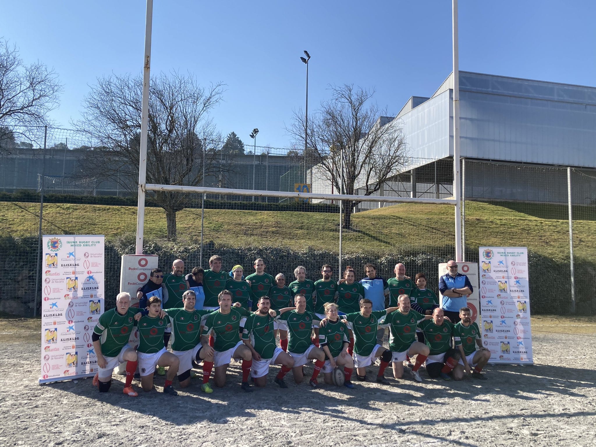 Crecimiento y aprendizaje en el encuentro de la 5&ordf; jornada de la Liga Bultza, competici&oacute;n de rugby inclusivo